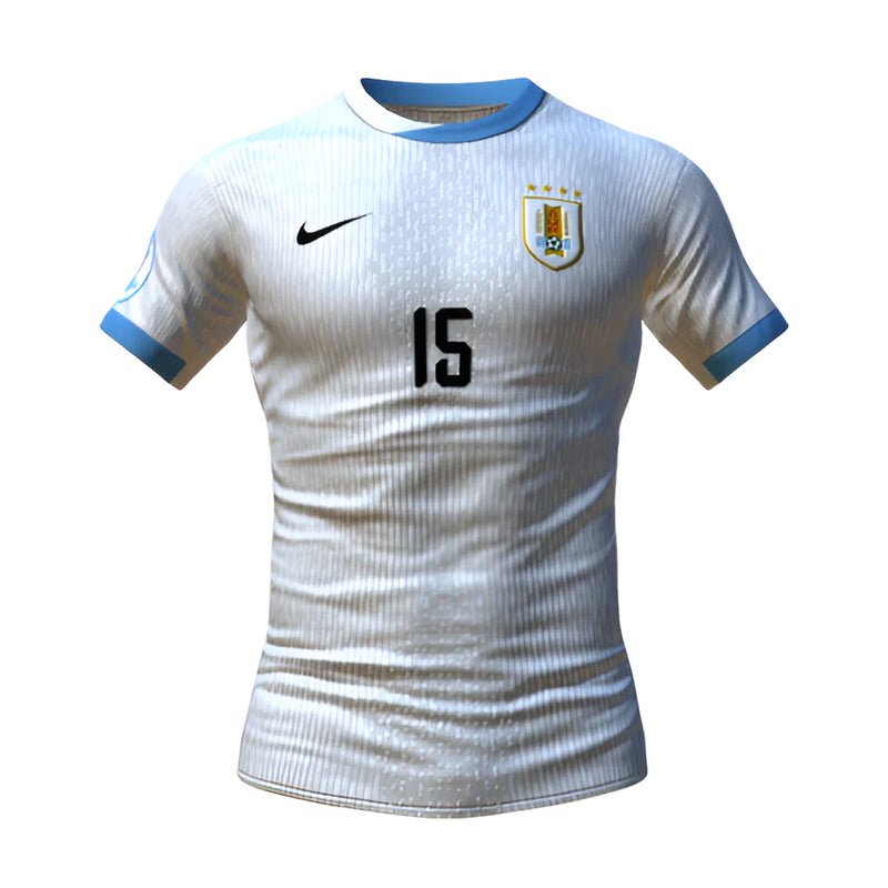 Camisa Uruguai Away 24/25 Torcedor Branca