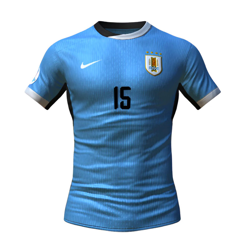 Camisa Uruguai Home 24/25 Torcedor Azul