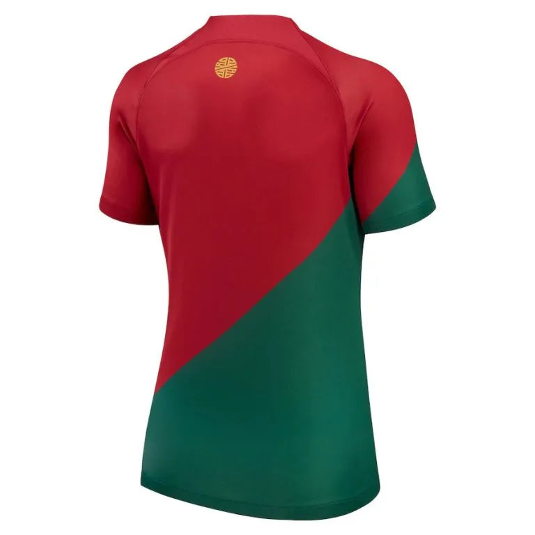 Camisa Portugal Home 22/23 - Feminina Vermelha