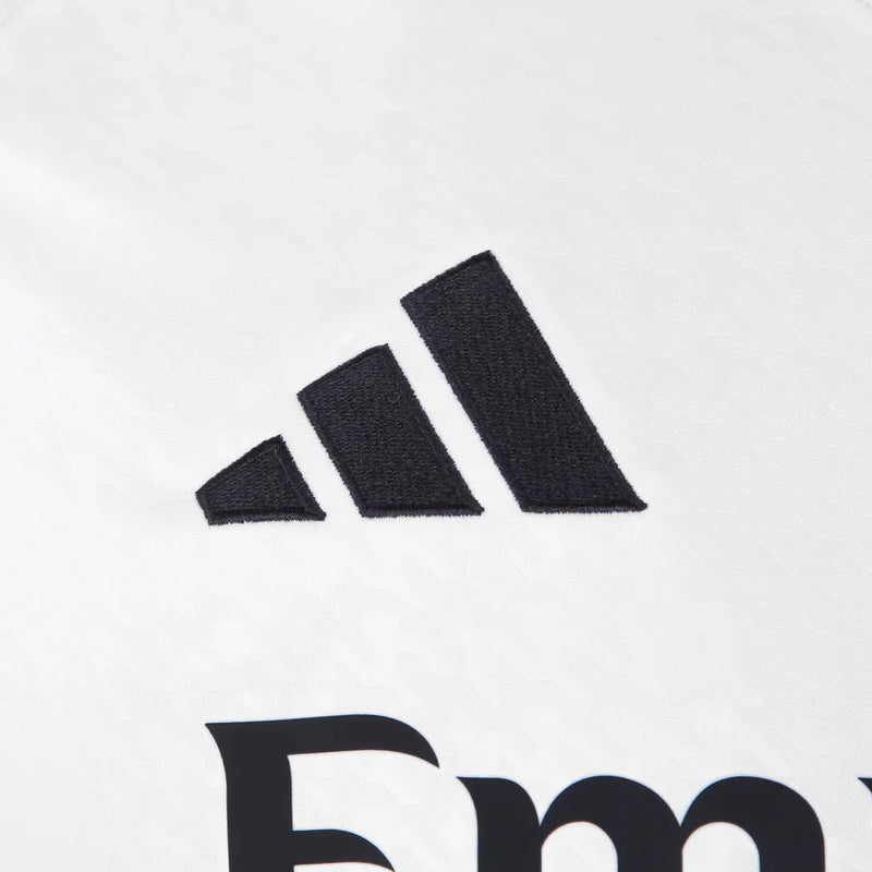 Camisa Real Madrid Home 24/25 Manga Longa - Torcedor Branca