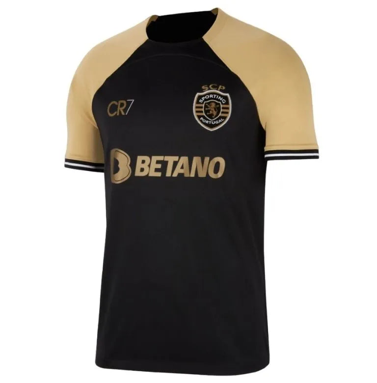 Camisa Sporting Third 23/24 - Torcedor Preta