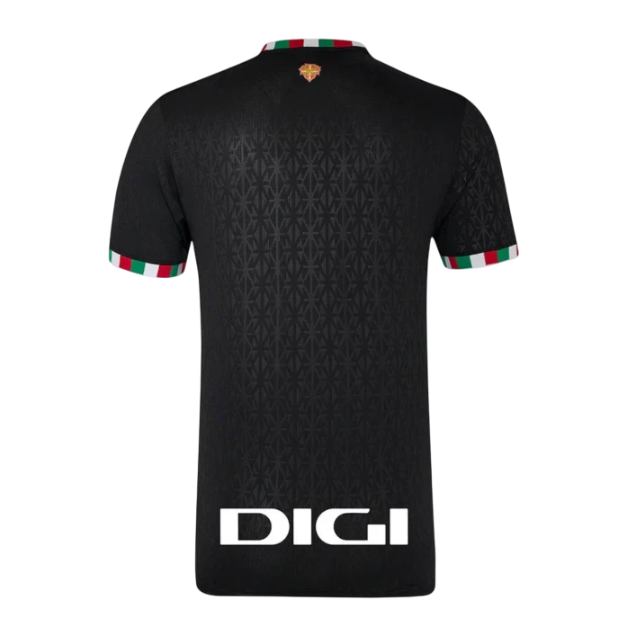 Camisa Athletic Bilbao 24/25 Torcedor Preta