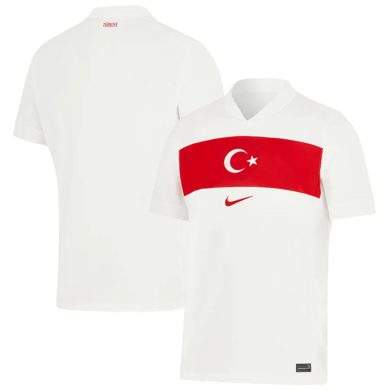 Camisa Turquia Home 24/25 - Torcedor Branca