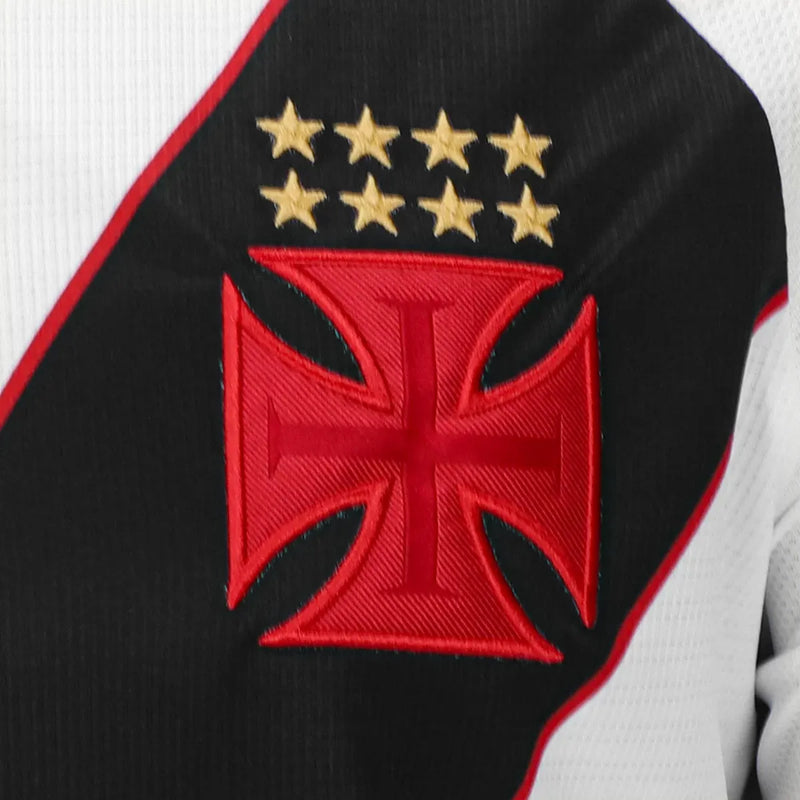 Camisa Vasco Away 24/25 - Torcedor Branca e Preta