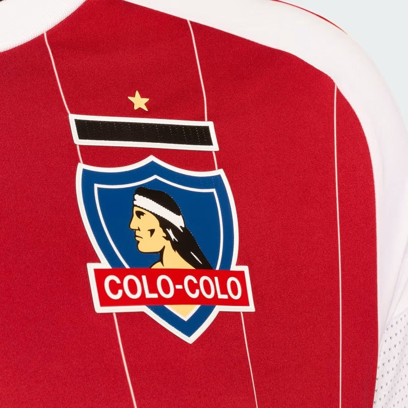 Camisa Colo-Colo Third 24/25 Torcedor Vermelha